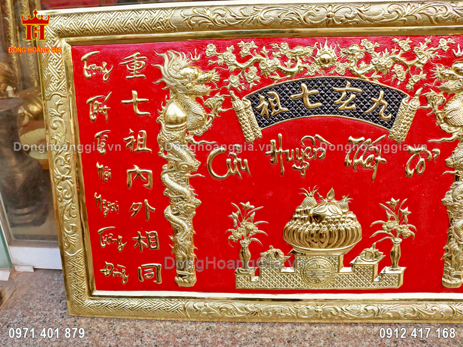 Thờ cúng tấm cửu huyền thất tổ mang ý nghĩa ghi nhớ công ơn nguồn cội